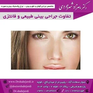 تفاوت جراحی بینی طبیعی و فانتزی